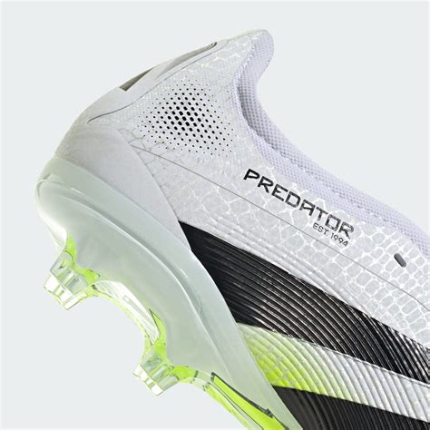 adidas Predator Pro Fold-Over Tongue Firm Ground Cleats - White | Free ...