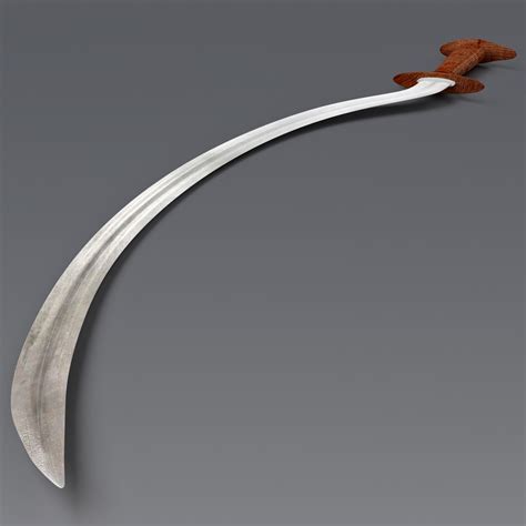 3d african swords model