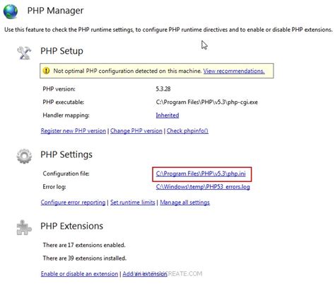 SQL Server PHP Connection IIS 的图像结果