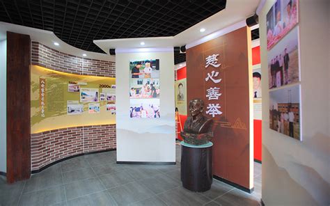 杭州企业展厅设计装修平面图-杭州众策装饰装修公司
