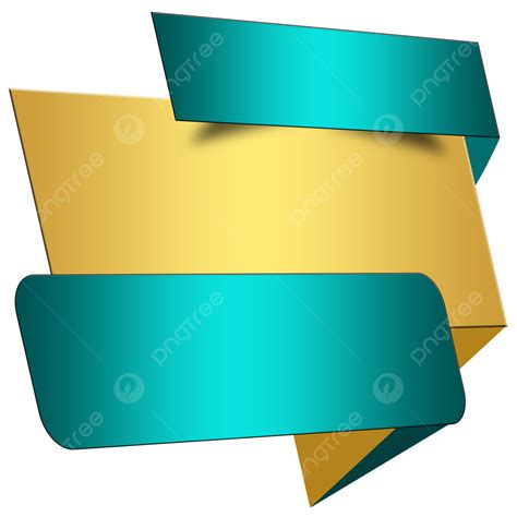 Mavi Ve Altın Degrade Orgami Afişi, Orgami Afişi, Gradyan, Afiş PNG Resim Şeffaf Küçük ve ...