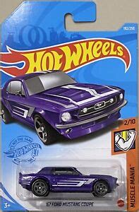 hot wheels ‘67 ford mustang coupe purple 2021 J Box New Release | eBay