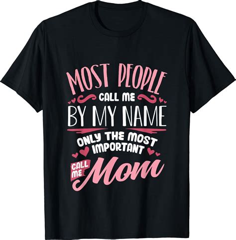 Funny Mothers Day Shirt for Mom Best Mom Mother T-Shirt Black Small ...