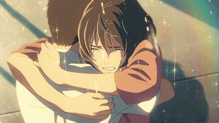Anime Hug Gif - GIFcen