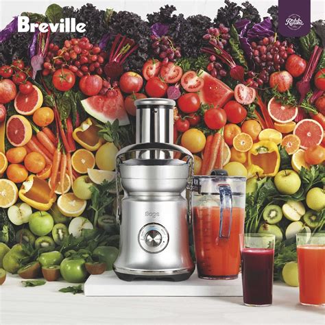 Ratika | เครื่องสกัดน้ำผลไม้แบบแยกกาก BREVILLE BJE830 ...