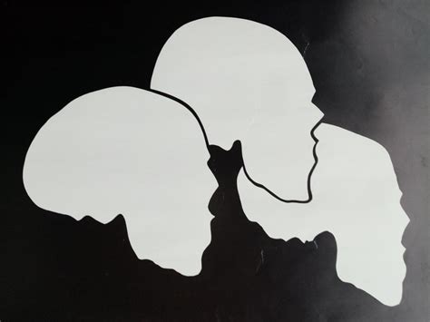 1983 Münster Ausstellungs Plakat Anthropologie Skulls in Hannover ...