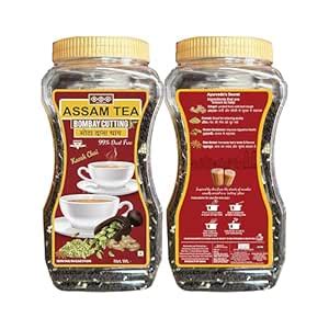 BDH Kadak Assam Tea | Strong Flavour CTC Chai Patti | Dust-Free Long ...