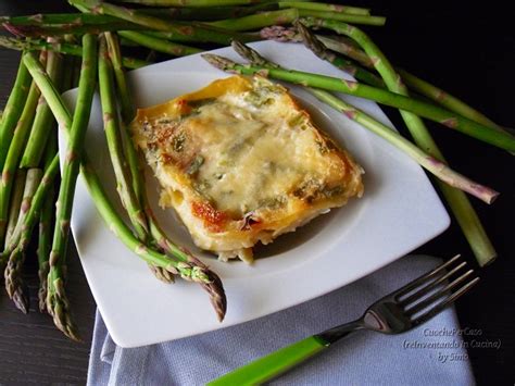 Lasagne con asparagi e ricotta   ricetta forno  