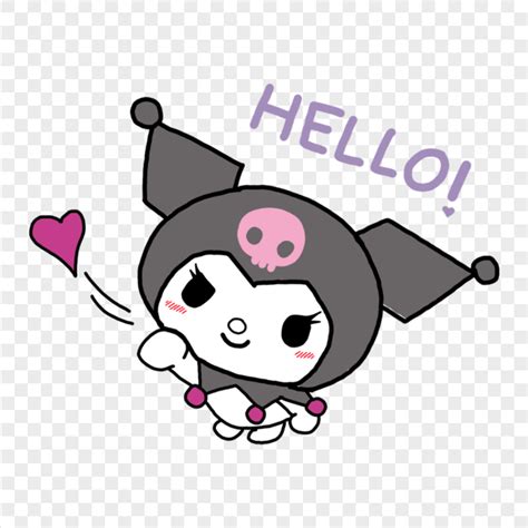 Kawaii Sanrio My Melody Kuromi HD Transparent Background | Citypng