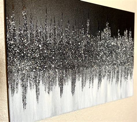 Black Wall Paint With Silver Glitter at Jayden Madeleine blog