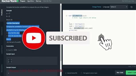 HackerRank Solve Me First 的图像结果