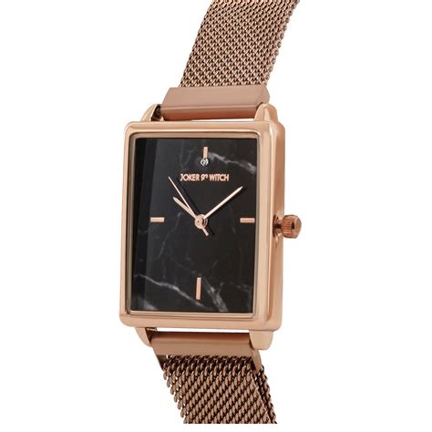 Joker & Witch Audrey Rosegold Watch Bracelet Stack For Women