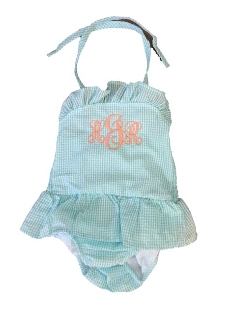 SALE // Girls Gingham Bathing Suit – Stitch-Able