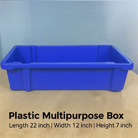 Plastic Multipurpose Box 22" x 12" x 7" - RTCDHAKA