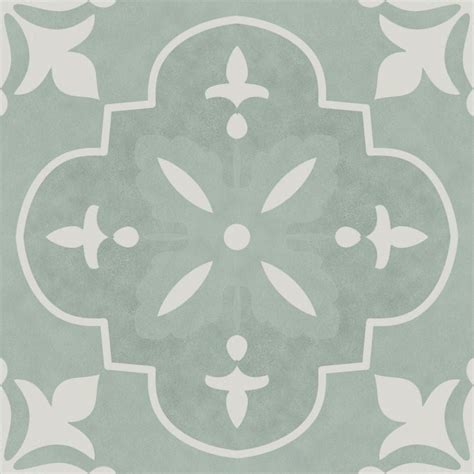 Glazzio Tiles Vincenzia Royale Medici Green 6x6 Matte Porcelain Tile ...
