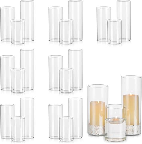 Glass Cylinder Candle Holders Bulk at Victoria Gregory blog