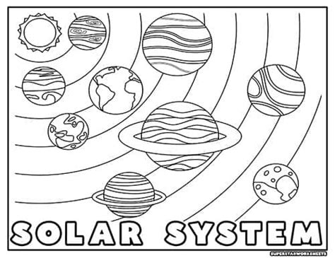 Solar System Coloring 的图像结果