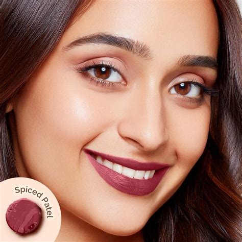 Moisture Matte LongStay Lipstick with Vitamin E & Avocado - 2g | Spiced ...