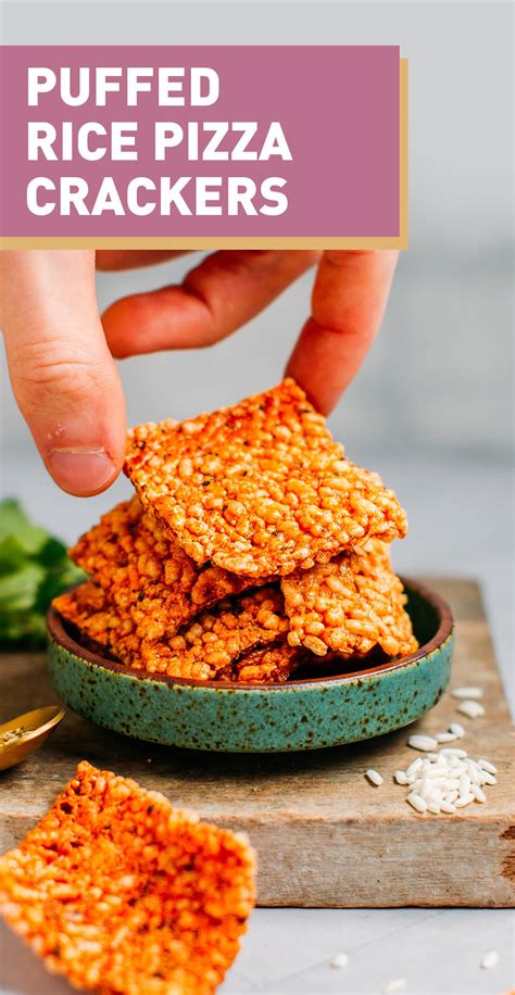 Images Puff Rice Cracker Recipe Easy Crunchy Homemade Rice Crackers