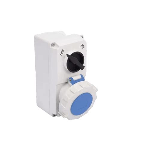 POWER N PACK Industrial CEE Interlocked Switch Socket with or without ...