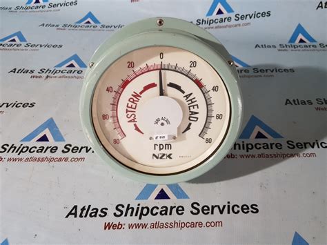 NZK JIS-F-8521 HE-150 Electric Propeller Shaft Revolution Indicator ...