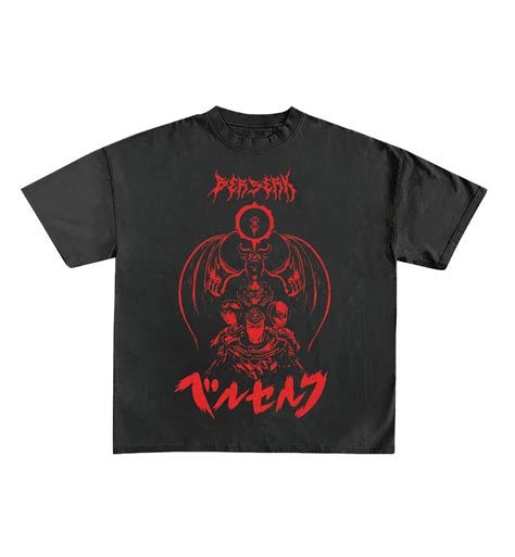 Berserk Designed Oversized Tee – Hauntrex