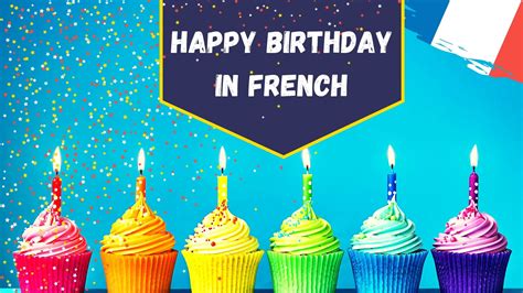 Happy Birthday! Learn birthday vocabulary in French