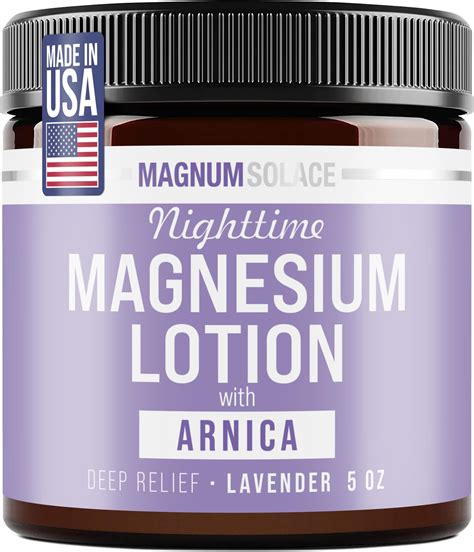 Amazon.com : Vigority Magnesium Cream for Sleep: Magnesium Lotion for Leg Cramps - Soothing ...