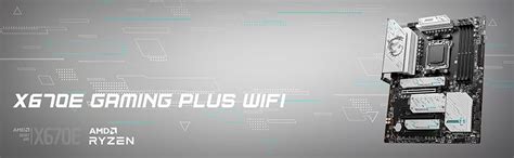 Amazon.in: Buy MSI X670E Gaming Plus WiFi Motherboard, ATX - Supports ...