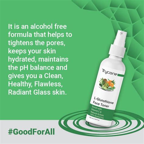 L-Glutathione Face Toner - 100 Ml – Trycone