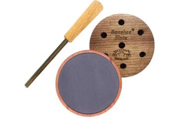 Hook's Custom Calls Banshee Slate Cherry/walnut Pot Call | Free ...
