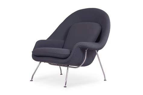 Replica Eero Saarinen Womb Chair - Charcoal [ZUCA]