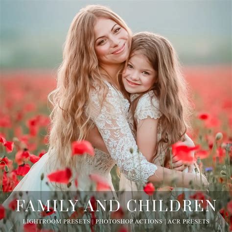 Children and Family Lightroom Presets