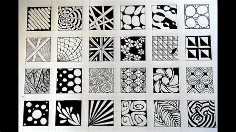 Zentangle Patterns 的图像结果