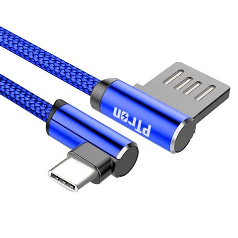 pTron Solero Type-C Fast Charging 1.2m Long Nylon Braided Strong USB ...