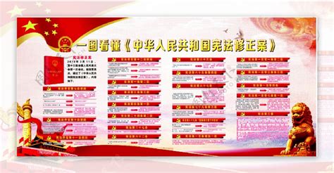 一图读懂中华人民共和国宪法修正图片素材-编号31246108-图行天下
