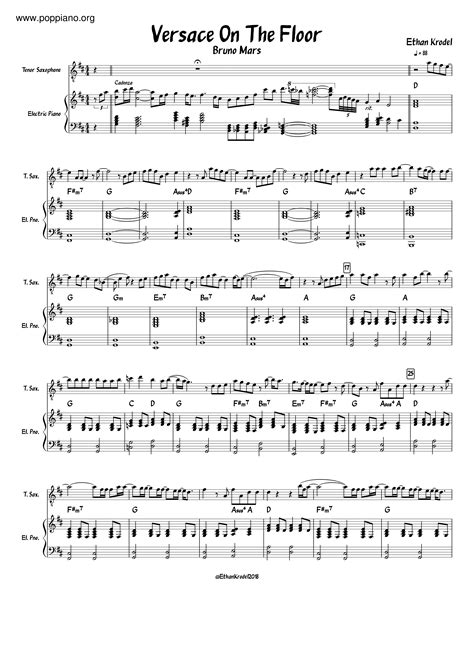 Versace On The Floor Tabs