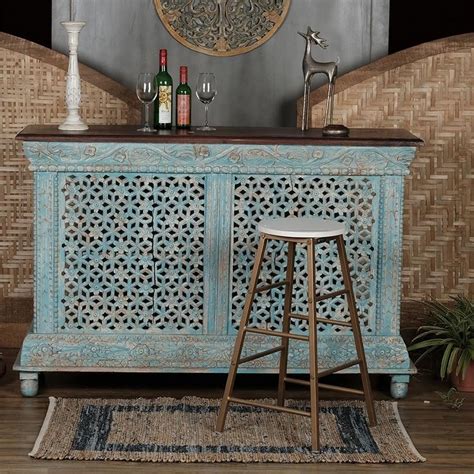 Priti Bar Stools, Round Barstools with Footrest, 28" Bar Stools for ...