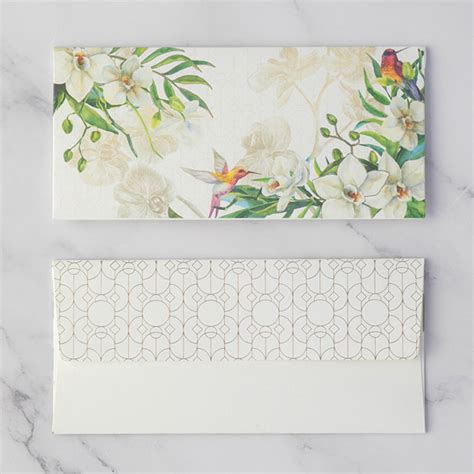 Serendipity Orchids Money Envelope - Ivory - Set of 10 – Pink Palette ...