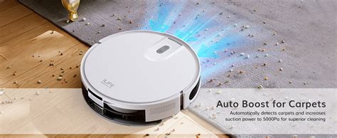 ILIFE V20 Robot Vacuum Cleaner with SoF Laser Navigation, 5000Pa ...