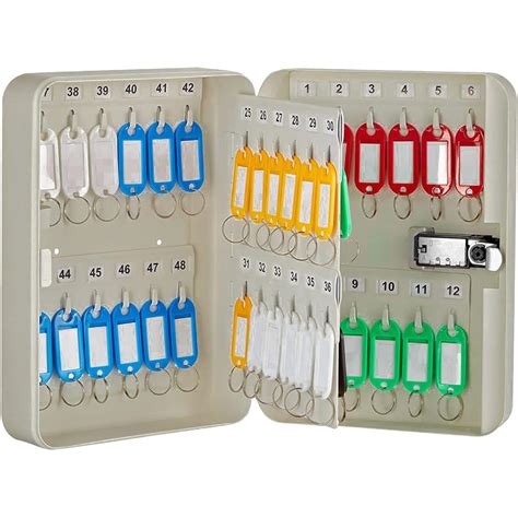 oddpod™ 48 Keys Numeric Lock Metal Wall-Mount Security Key Box/Safe ...