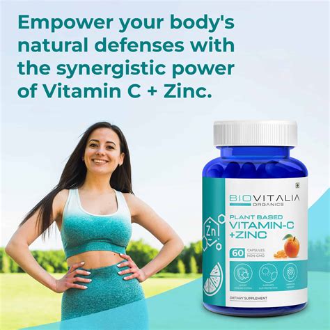 Vitamin C + Zinc Supplement Products Boost Immunity Naturally