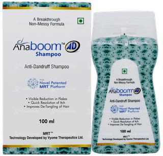 Anaboom Ad Shampoo 100ml - Uses, Side Effects, Dosage, Price | Truemeds