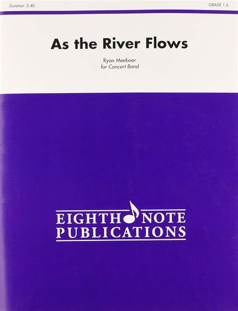 Buy As the River Flows: Conductor Score (Eighth Note Publications) Book ...