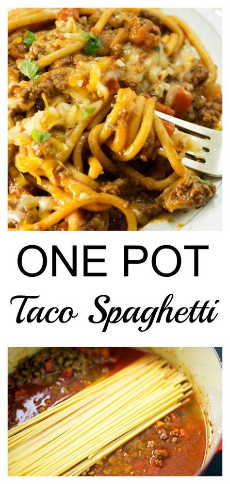 Taco Spaghetti Recipe