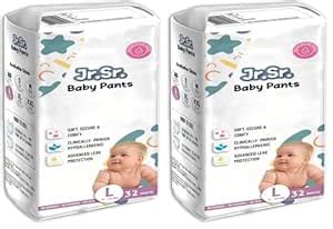 Buy Jr. Sr. Baby Diaper Pants with Advanced Leak Protection | Soft ...