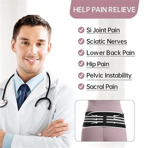 LINAZI SI Belt - Sacroiliac Hip Belt for Women Men, India | Ubuy