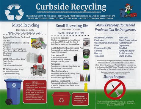 2019polkflyer | Valley Recycling and Disposal | Salem, Keizer, and ...