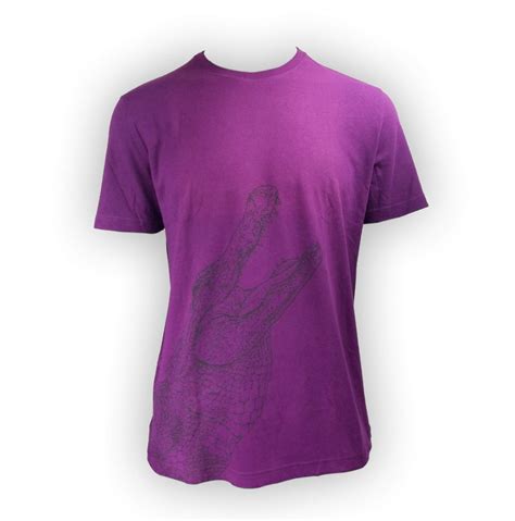 Buy Lacoste Men's Short Sleeve Regular Fit T-Shirt with Water Crocodile ...