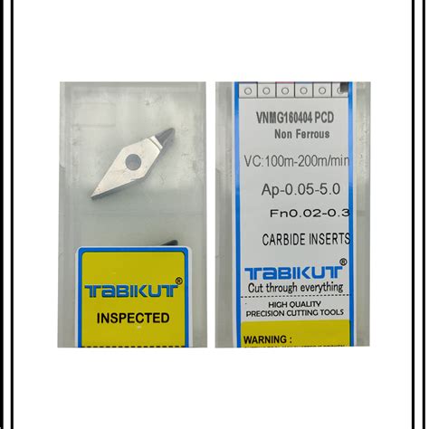 Jaibros VNMG160404/08 PCD Inserts - Premium Tabikut Tools